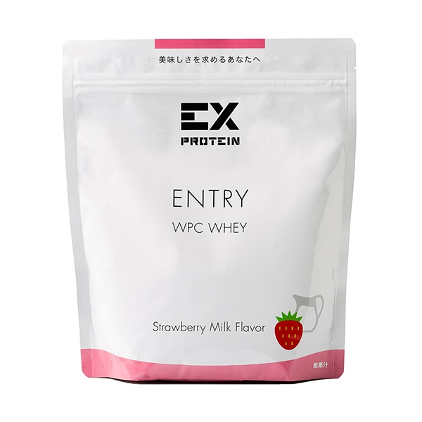 EX PROTEIN ENTRY ストロベリーミルク