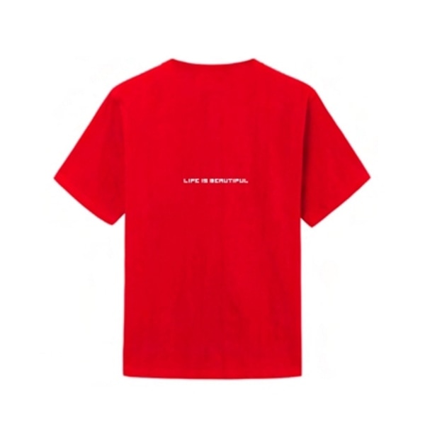 RIKU×EXFIGHTコラボTシャツ(LIFE IS BEAUTIFUL) 詳細画像