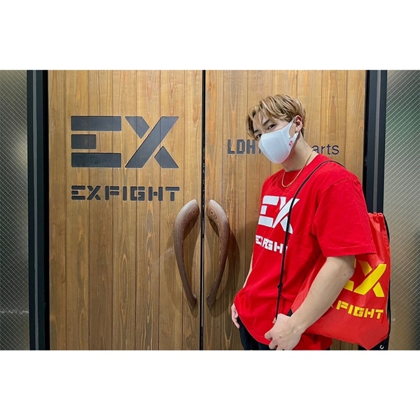 RIKU×EXFIGHTコラボナップザック 詳細画像
