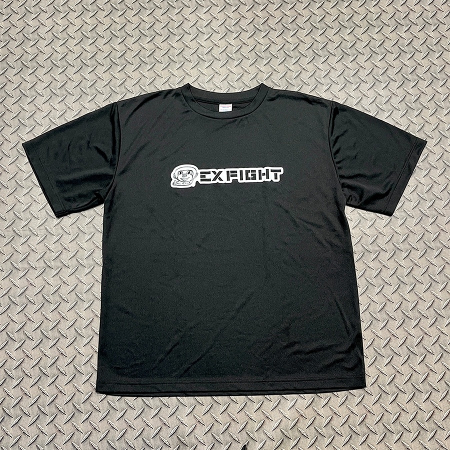 中務裕太×EXFIGHT Tシャツ（たかし けんこうだいいちver.） 詳細画像 BLACK 1