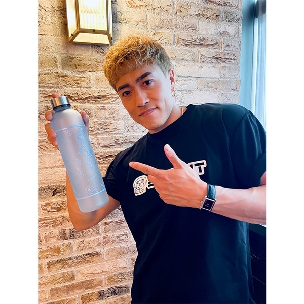 中務裕太×EXFIGHT ウォーターボトル【1000ml】 詳細画像