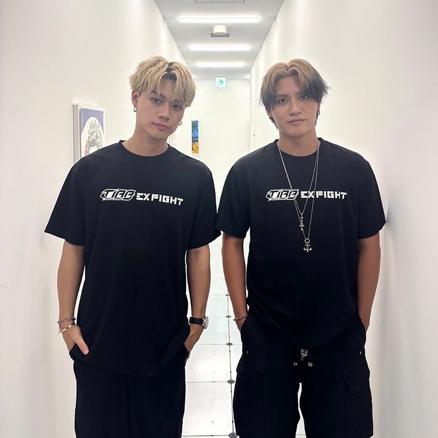 THE JET BOY BANGERZ 「YUHI＆AOI」×EXFIGHT Tシャツ/BLACK 詳細画像 カラー共通 4