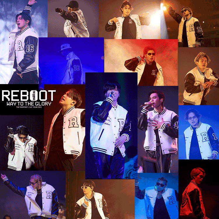 THE RAMPAGE LIVE TOUR 2021 "REBOOT" ～WAY TO THE GLORY～ LIVE COSTUME GOODS受注販売決定!!