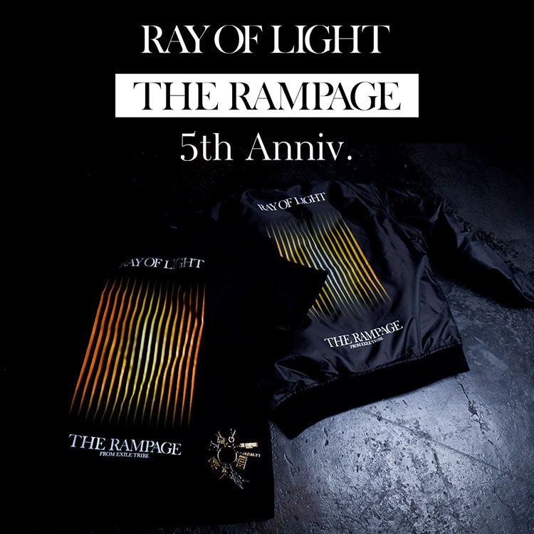 THE RAMPAGE 5th ANNIVERSARY GOODS受注販売決定!!				 				