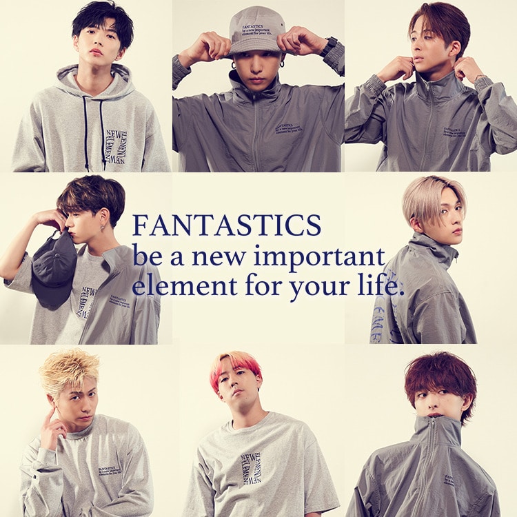 FANTASTICS LIVE TOUR 2022 “FAN FAN HOP” OFFICIAL LIVE SUPPORT WEAR COLLECTION発売決定!!