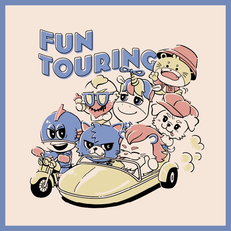 JSB3 キャラクターグッズ「FUN TOURING」シリーズ発売決定!!