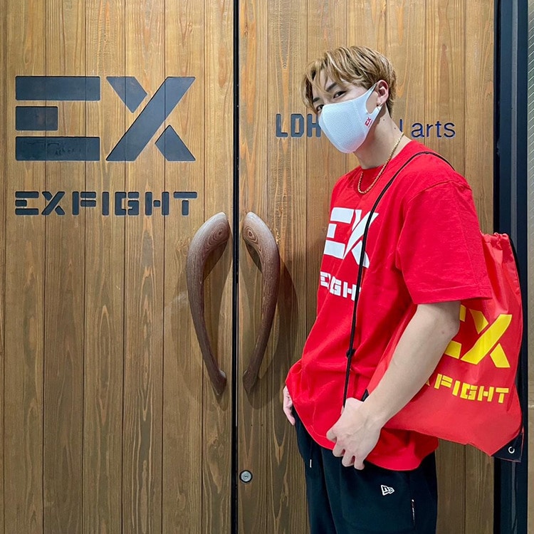 RIKU×EXFIGHTコラボ商品販売開始!!