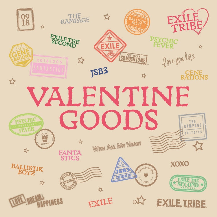 VALENTINE GOODS 発売決定!!