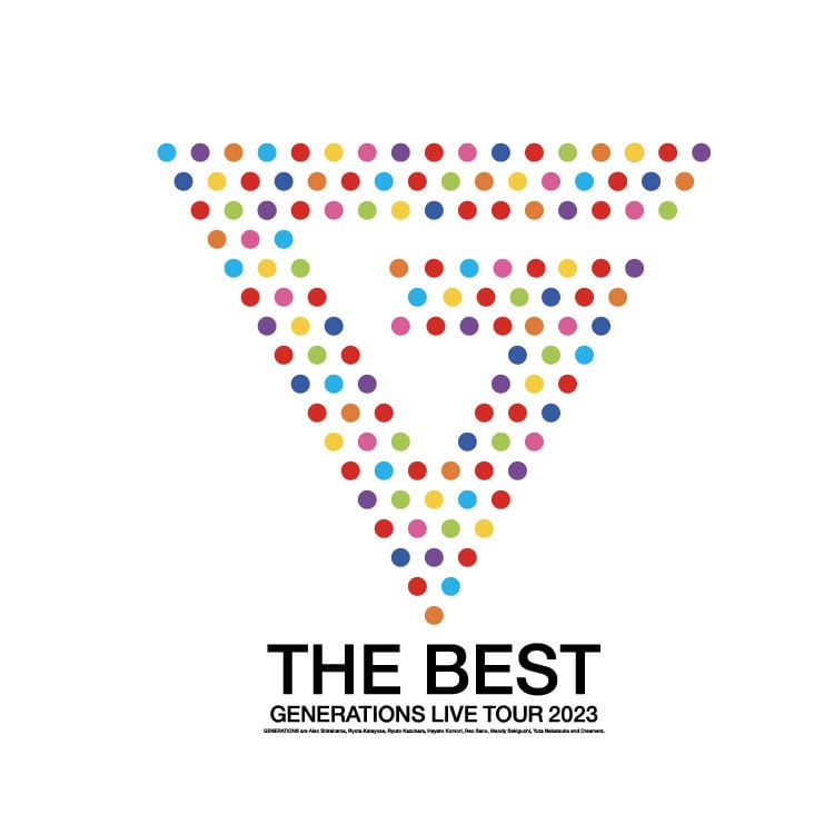 「GENERATIONS 10th ANNIVERSARY YEAR GENERATIONS LIVE TOUR 2023 "THE BEST"」ツアーグッズ発売決定!!