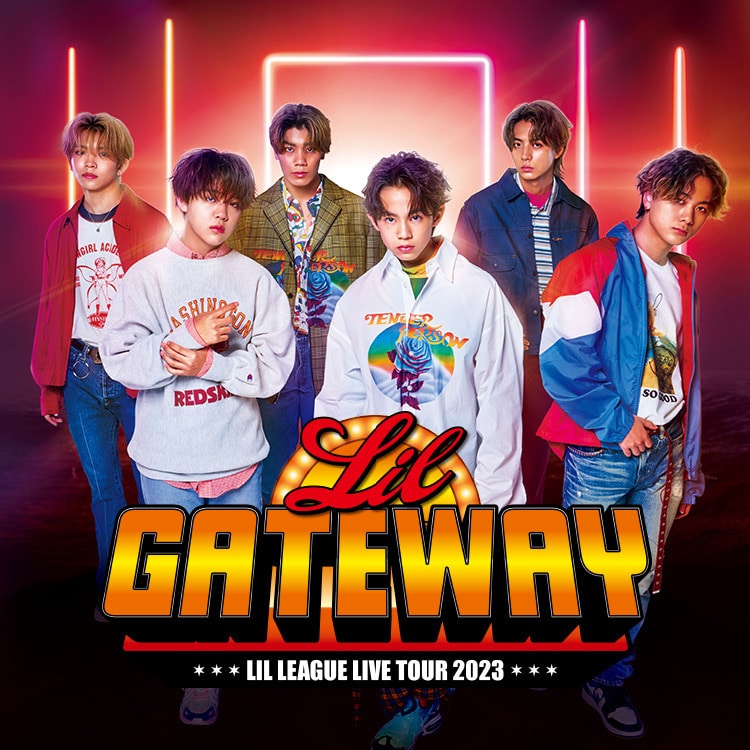 「LIL LEAGUE LIVE TOUR 2023 "LIL GATEWAY"」ツアーグッズ発売決定!!