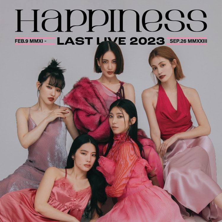 Happiness LAST LIVE 2023 "Happiness" オフィシャルグッズ発売決定!!