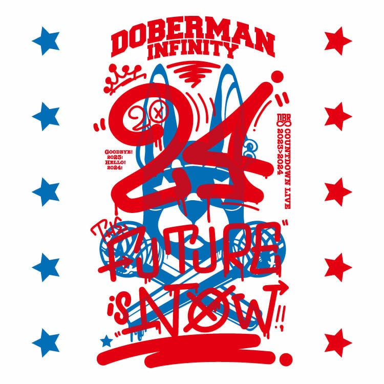 DOBERMAN INFINITY COUNTDOWN LIVE 2023▷2024 オフィシャルグッズ発売決定!!