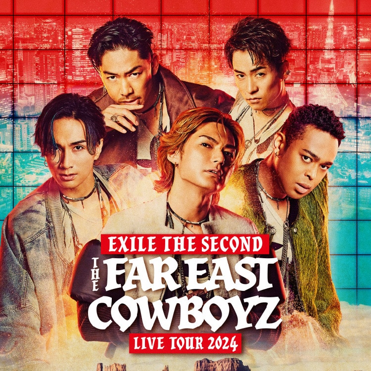 「EXILE THE SECOND LIVE TOUR 2024 "THE FAR EAST COWBOYZ"」オフィシャルグッズ発売!!