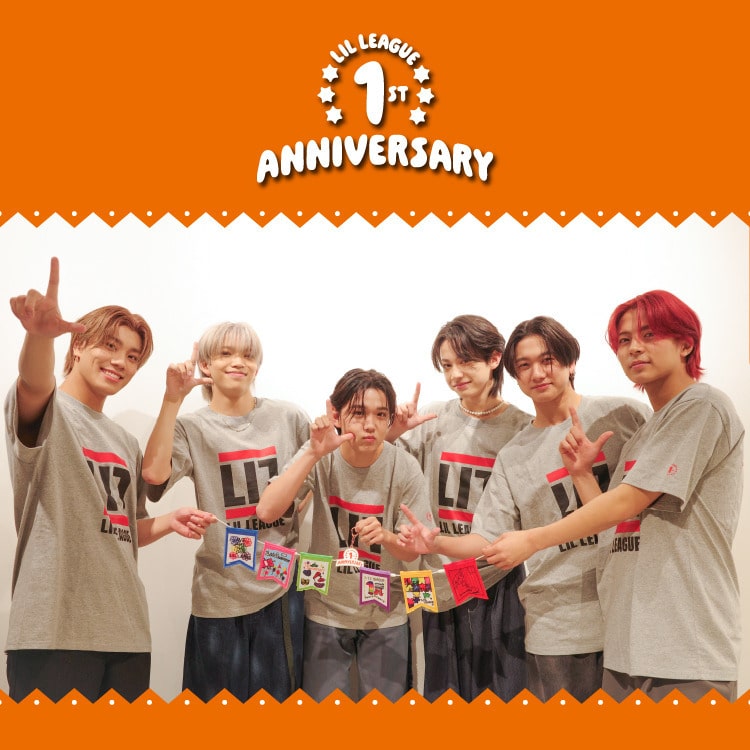 LIL LEAGUE 1st Anniversary Goods受注販売決定!!