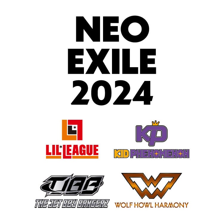NEO EXILE 2024 オフィシャルグッズ発売決定!!
