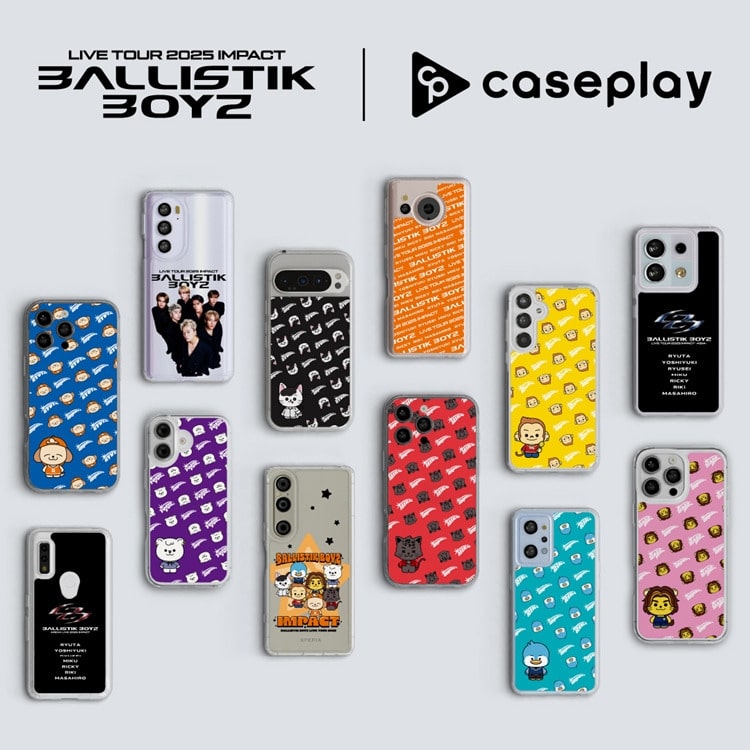 【CASEPLAY×BALLISTIK BOYZ LIVE TOUR 2025 "IMPACT"】スマートフォンケース販売決定!!