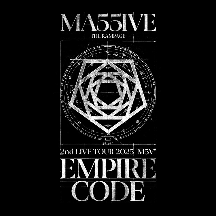 MA55IVE THE RAMPAGE 2nd LIVE TOUR 2025 "M5V" ～EMPIRE CODE～ ツアーグッズ発売決定!!