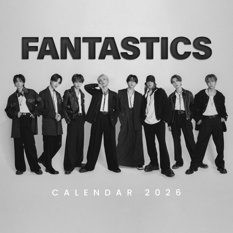 【特典絵柄解禁!!】「FANTASTICS 2026 カレンダー」予約受付中!!