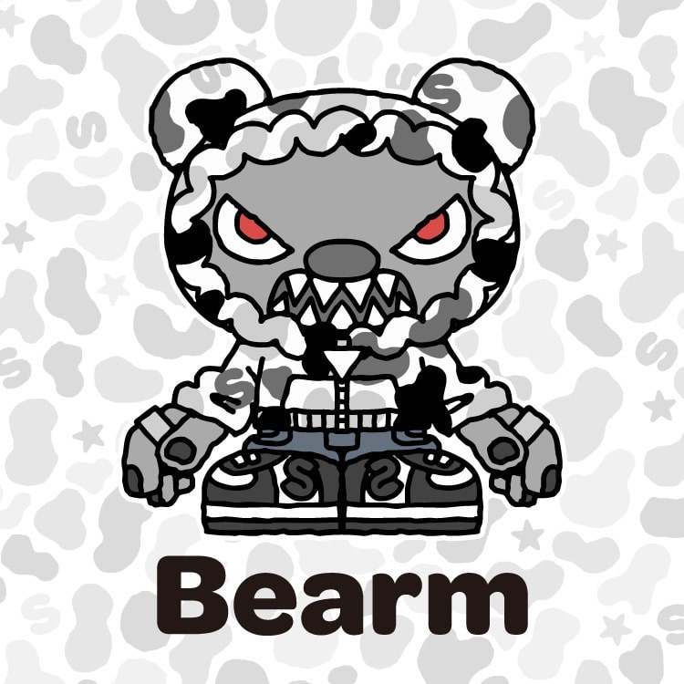 LDH SCREAM FRIEND CHARACTER "Bearm（べアーム）" OFFICIAL GOODS発売!!