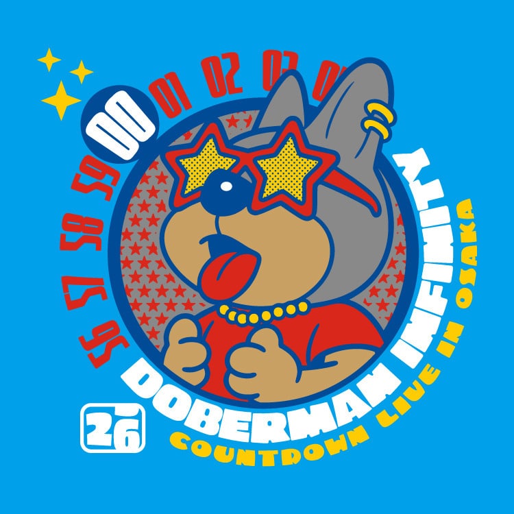 DOBERMAN INFINITY COUNTDOWN LIVE 2025 ▷ 2026 オフィシャルグッズ発売!!