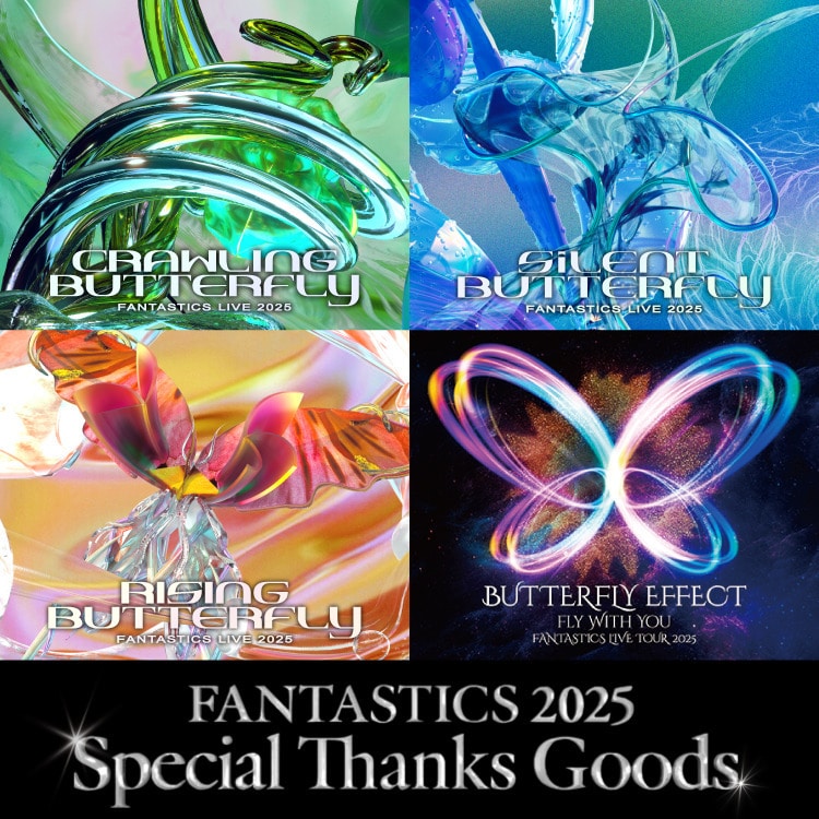 2025 FANTASTICS Special Thanks Goods受注販売決定!!