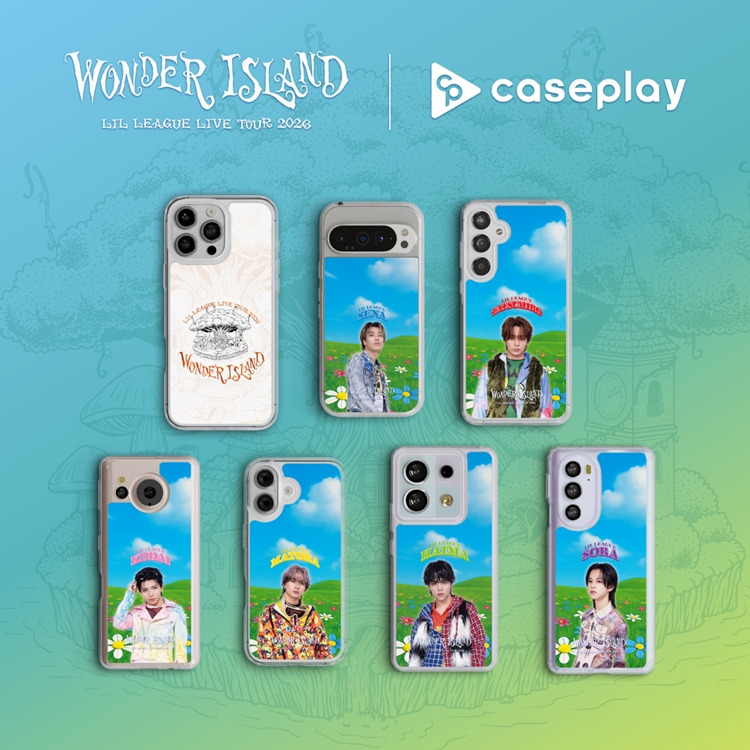 【CASEPLAY&times;LIL LEAGUE LIVE TOUR 2026 "Wonder Island"】スマートフォンケース販売決定!!