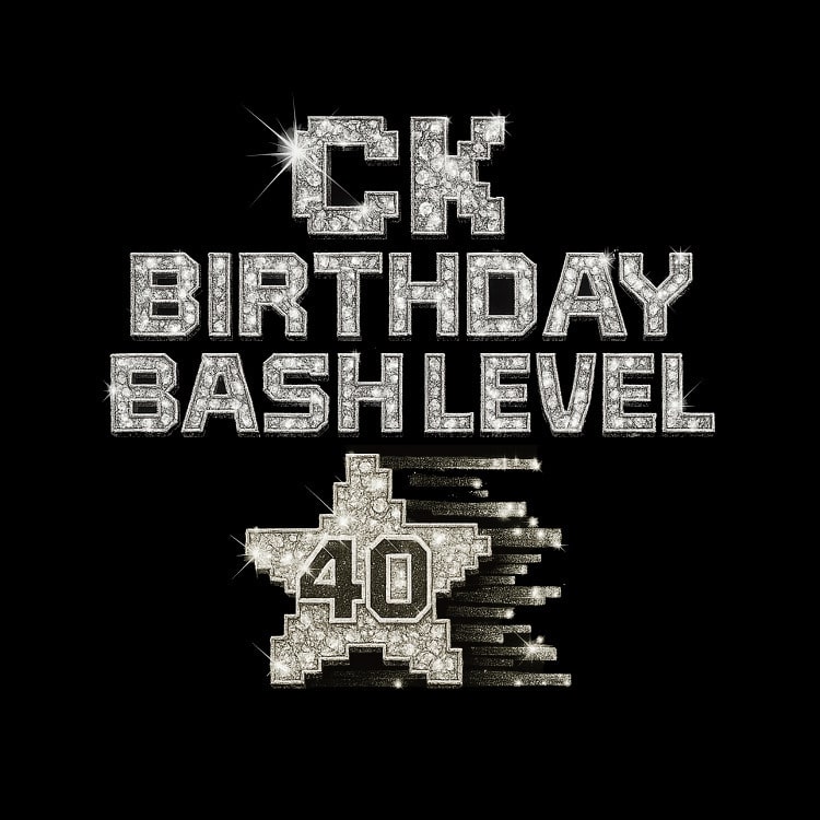 Bir&scaron;tonas presents CK BIRTHDAY BASH LEVEL 40 オフィシャルグッズ発売!!