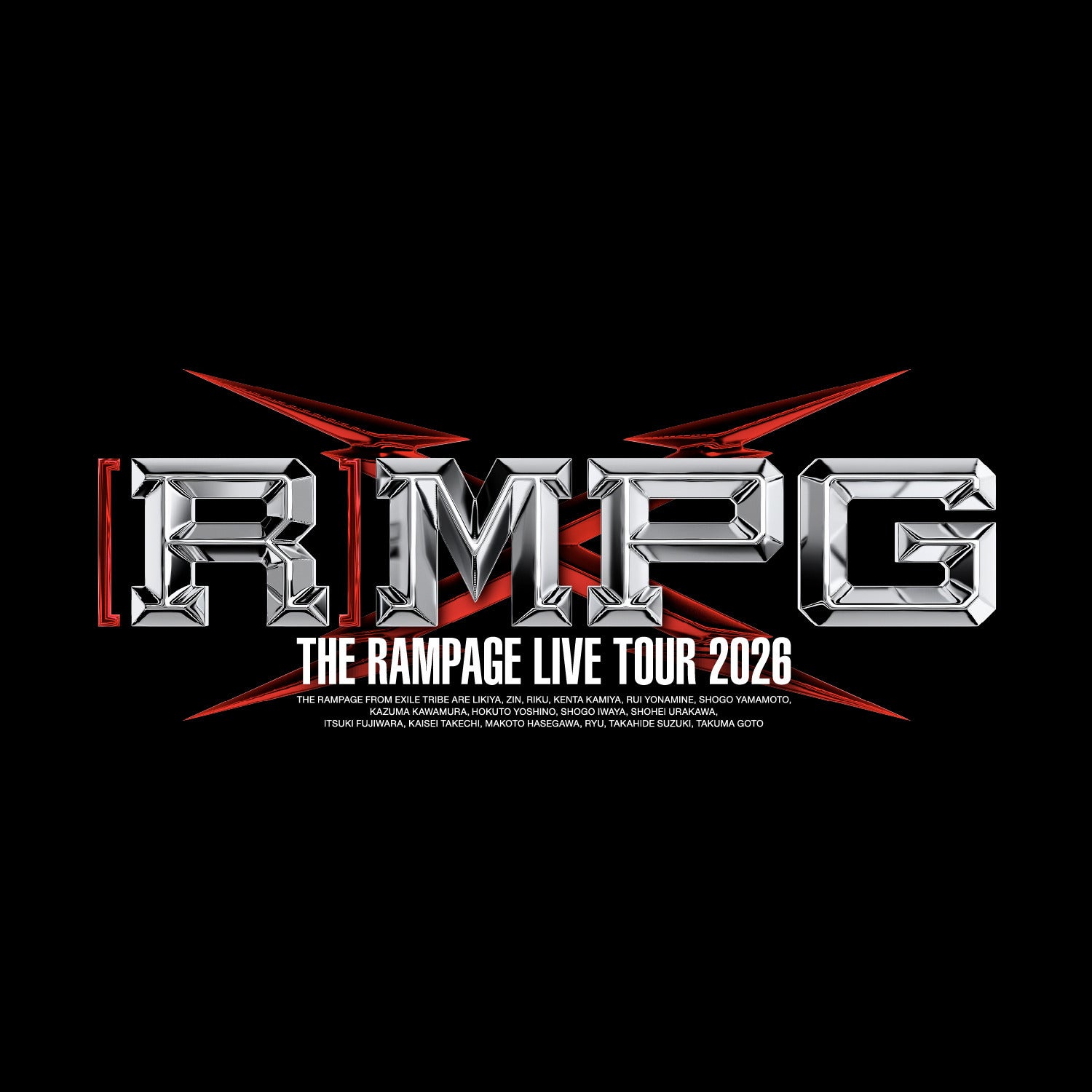 「THE RAMPAGE LIVE TOUR 2026 "(R)MPG"」NEW ITEM発売!!