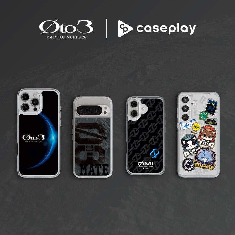 【CASEPLAY&times;&Oslash;MI MOON NIGHT 2026 "&Oslash; to 3"】スマートフォンケース販売決定!!