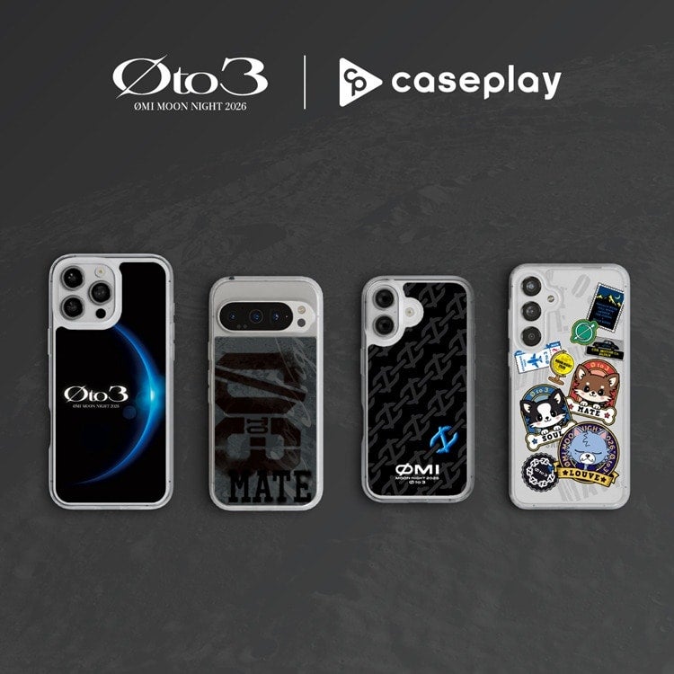 【CASEPLAY&times;&Oslash;MI MOON NIGHT 2026 "&Oslash; to 3"】スマートフォンケース発売!!