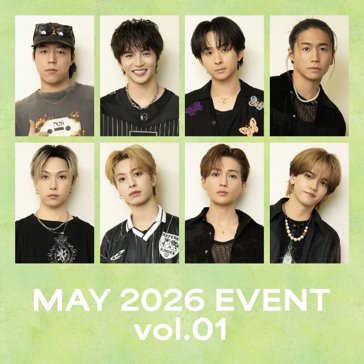 【TRIBE PHOTO】MAY 2026 EVENT vol.01、八木勇征「GAME CHANGER」MV販売決定!!