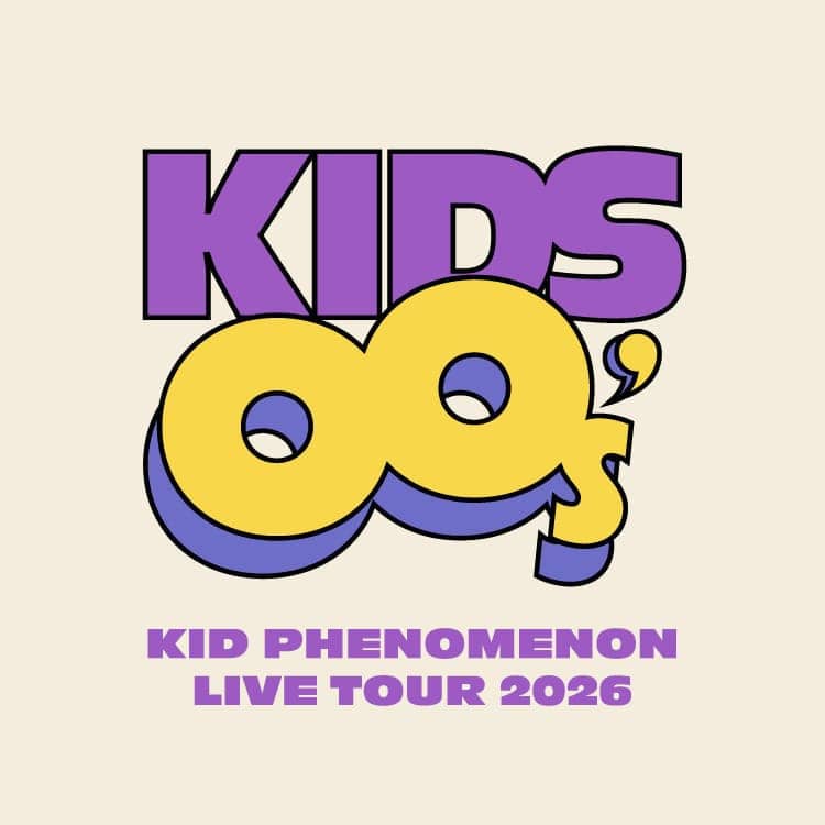 「KID PHENOMENON LIVE TOUR 2026 "KIDS00&rsquo;s"」Special Thanks Goods 受注販売決定!!