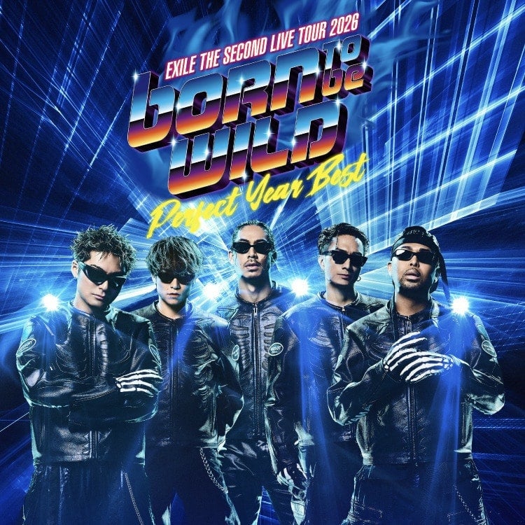 EXILE THE SECOND LIVE TOUR 2026 "PERFECT YEAR BEST ～Born To Be Wild～" Special Thanks Goods 受注販売決定!!