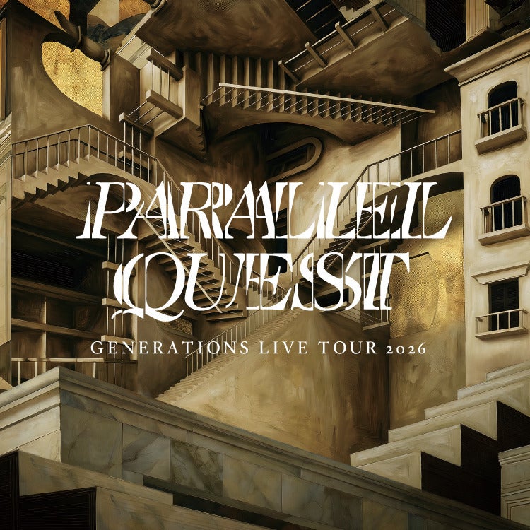 GENERATIONS LIVE TOUR 2026 "PARALLEL QUEST" オフィシャルグッズ発売決定!!